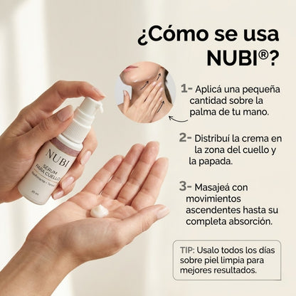 Serum NUBI® - Elimina Papada y Rejuvenece tu Cuello